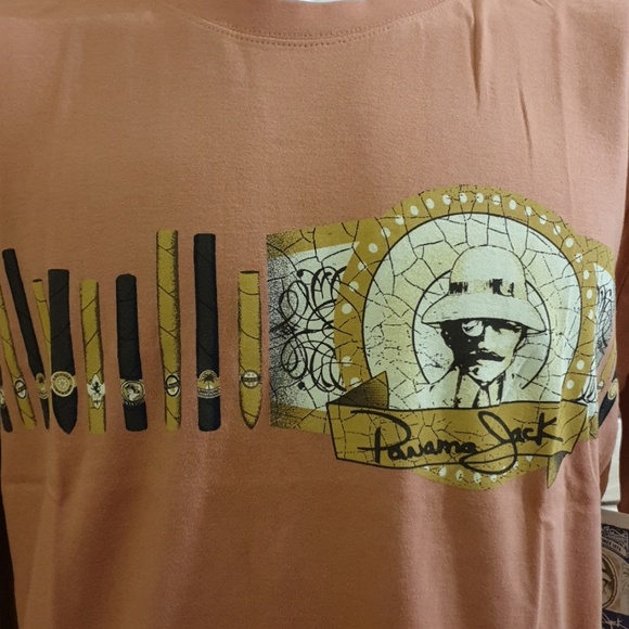 Panama Jack Men's Tshirt Orange Size L Lovely New - Picture 2 of 3